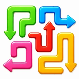 Icône de Arrow X: Tap Puzzle 2026