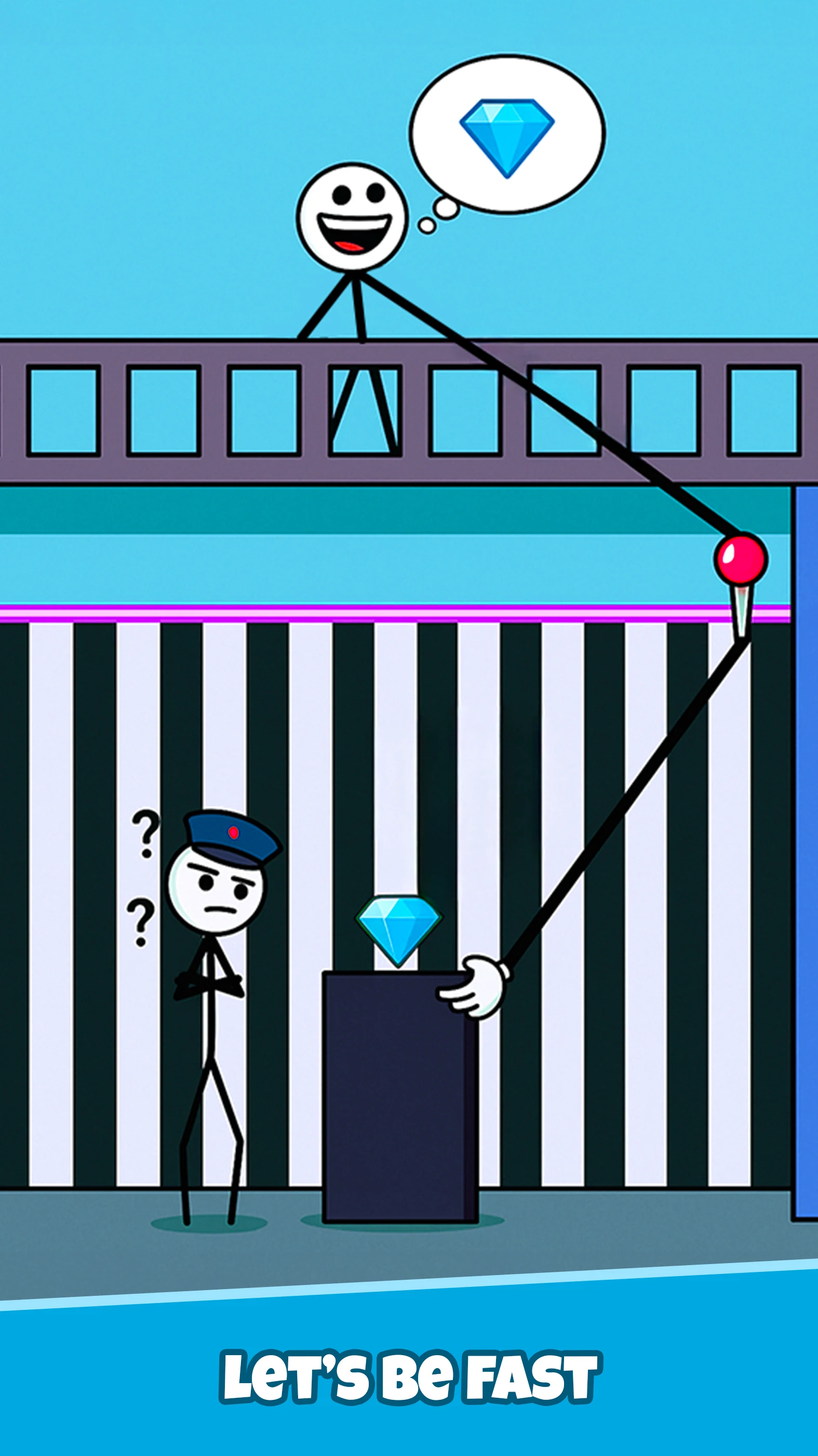 Thief Game: Stickman Escape screenshot